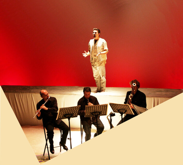 2005 - Théâtre National de la Criée à Marseille, avec Franck Gétreau et le Quintette à Vent de Marseille